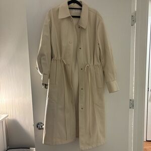 OAK + FORT Beige Trench Coat